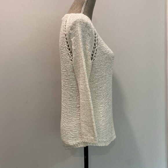 The Limited Creme Knit Sweater - Picture 11 of 16